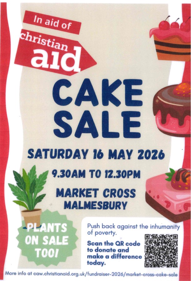 Christian Aid Cake &amp; Plant Sale 